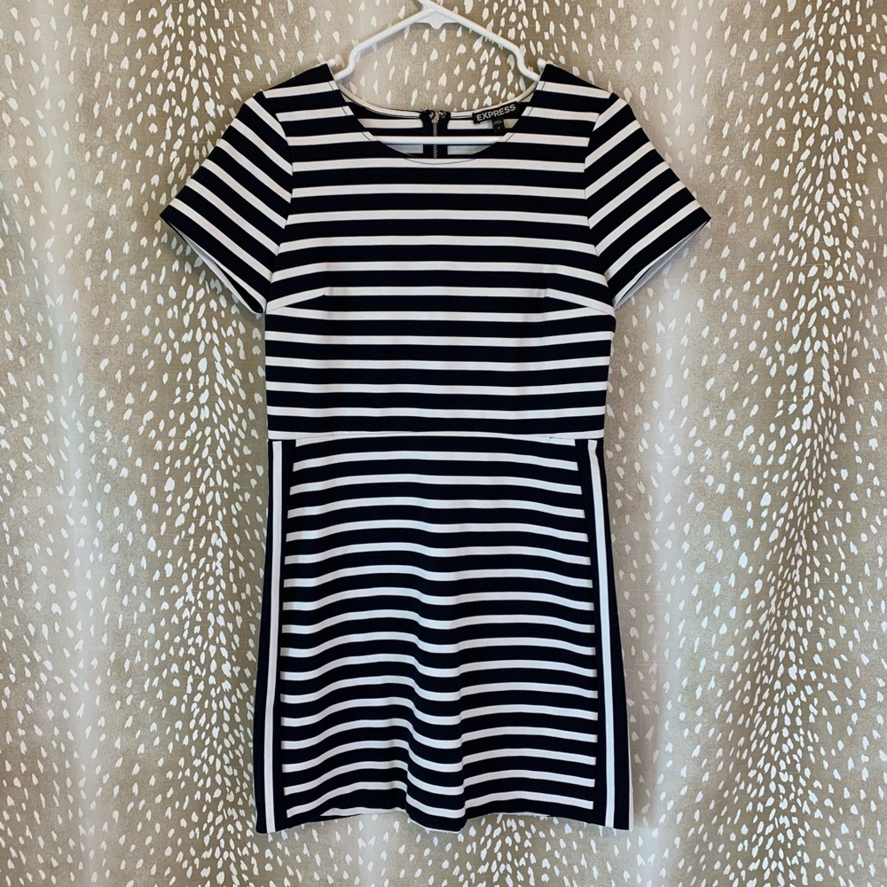 Express Striped Mini Dress Size 8